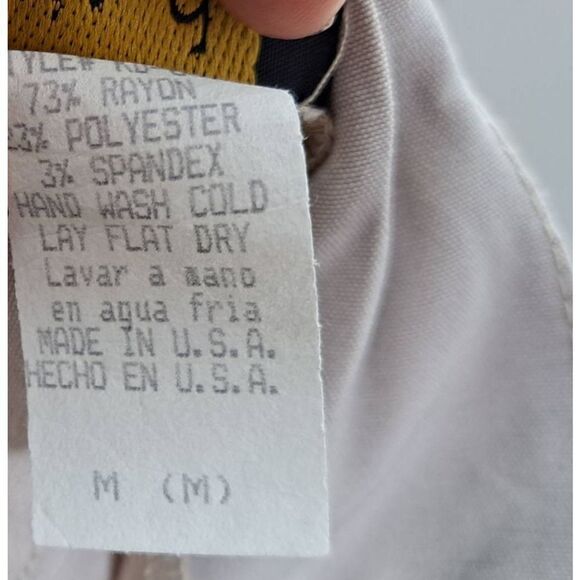 Krizia D Vintage 90s Boho Embroidered Capris size Medium - Picture 5 of 7